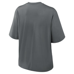 Atlanta Falcons Women's Glory Arch Boxy T-Shirt Charcoal - Nike