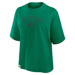 Green Bay Packers Women's Glory Arch Boxy T-Shirt Green - Nike