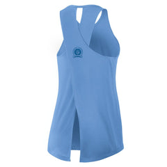 Los Angeles Chargers Women's Glory Open-Back Crisscross Dri-FIT Tank Top Powder Blue - Nike