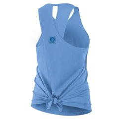 Los Angeles Chargers Women's Glory Open-Back Crisscross Dri-FIT Tank Top Powder Blue - Nike
