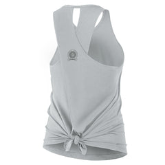 Detroit Lions Women's Glory Open-Back Crisscross Dri-FIT Tank Top Gray - Nike