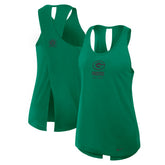 Green Bay Packers Women's Glory Open-Back Crisscross Dri-FIT Tank Top Green - Nike