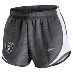 Las Vegas Raiders Women's Tempo Dri-FIT Shorts Anthracite - Nike