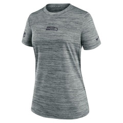 Seattle Seahawks Women's Sideline Velocity Dri-FIT T-Shirt Gray - Nike