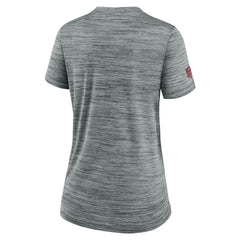 San Francisco 49ers Women's Sideline Velocity Dri-FIT T-Shirt Gray - Nike