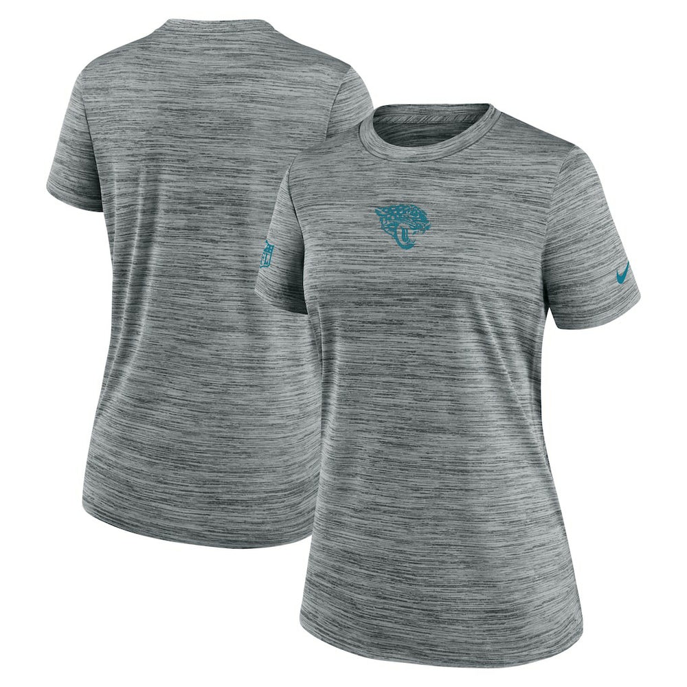 Jacksonville Jaguars Women's Sideline Velocity Dri-FIT T-Shirt Gray - Nike