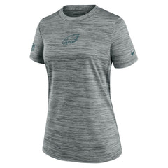 Philadelphia Eagles Women's Sideline Velocity Dri-FIT T-Shirt Gray - Nike