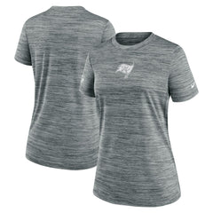 Tampa Bay Buccaneers Women's Sideline Velocity Dri-FIT T-Shirt Gray - Nike