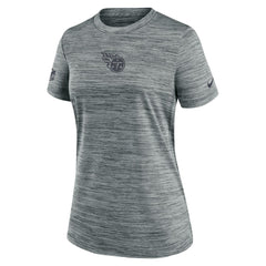 Tennessee Titans Women's Sideline Velocity Dri-FIT T-Shirt Gray - Nike