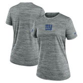 New York Giants Women's Sideline Velocity Dri-FIT T-Shirt Gray - Nike