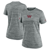 Washington Commanders Women's Sideline Velocity Dri-FIT T-Shirt Gray - Nike