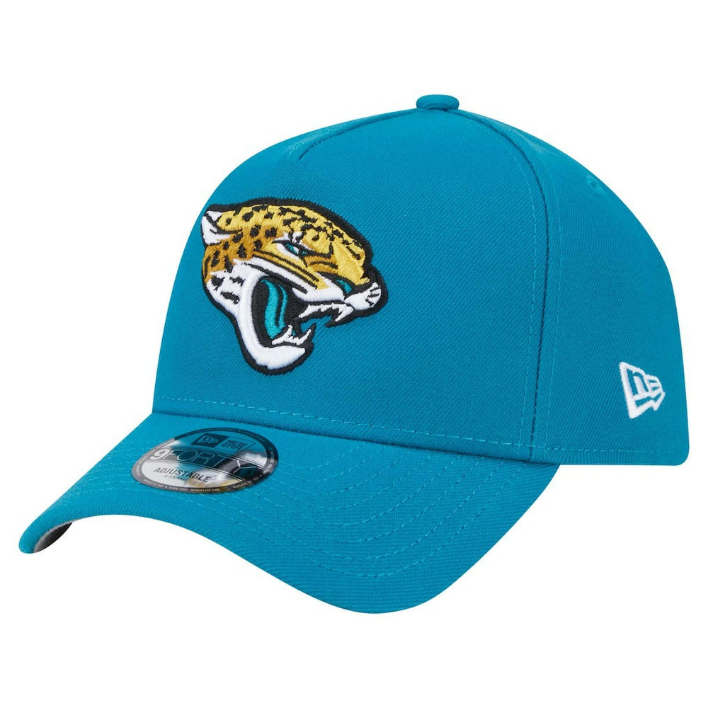 Jacksonville Jaguars New Era A-Frame 9FORTY Adjustable Hat Teal - NFL