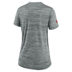 Kansas City Chiefs Women's Sideline Velocity Dri-FIT T-Shirt Gray - Nike