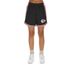 Kansas City Chiefs New Era Women's Sport Classics Mesh Shorts Black/Red - NFL