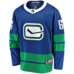 Brock Boeser Vancouver Canucks - Fanatics Breakaway Jersey Blue