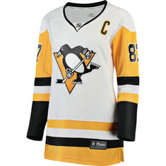Sidney Crosby Pittsburgh Penguins Fanatics Women's Breakaway Jersey White