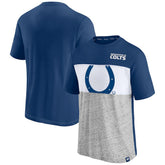 Indianapolis Colts Colorblock T-Shirt Royal - Fanatics