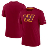 Washington Commanders Playback Logo Tri-Blend T-Shirt Burgundy - Nike