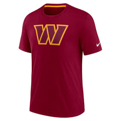 Washington Commanders Playback Logo Tri-Blend T-Shirt Burgundy - Nike