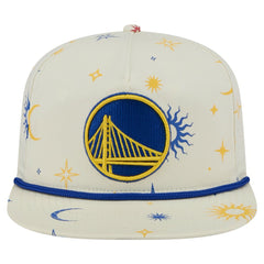New Era - Golden State Warriors Lunar Golfer Snapback Hat - Cream