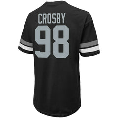 Maxx Crosby Las Vegas Raiders Majestic Threads Name & Number Oversize Fit T-Shirt Black - NFL