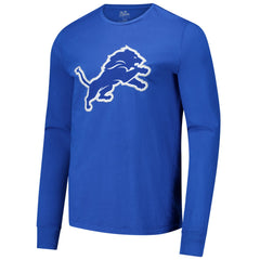 Amon-Ra St. Brown Detroit Lions Majestic Threads Name & Number Long Sleeve T-Shirt Blue - NFL