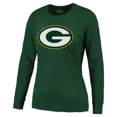 Jordan Love Green Bay Packers Majestic Threads Women's Name & Number Long Sleeve T-Shirt Green - NFL