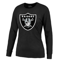Maxx Crosby Las Vegas Raiders Majestic Threads Women's Player Name & Number Long Sleeve T-Shirt Black - NFL