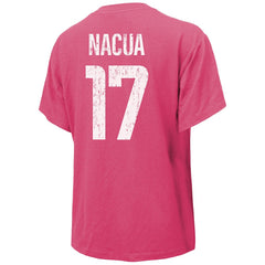 Puka Nacua Los Angeles Rams Majestic Threads Women's Name & Number T-Shirt Pink - NFL