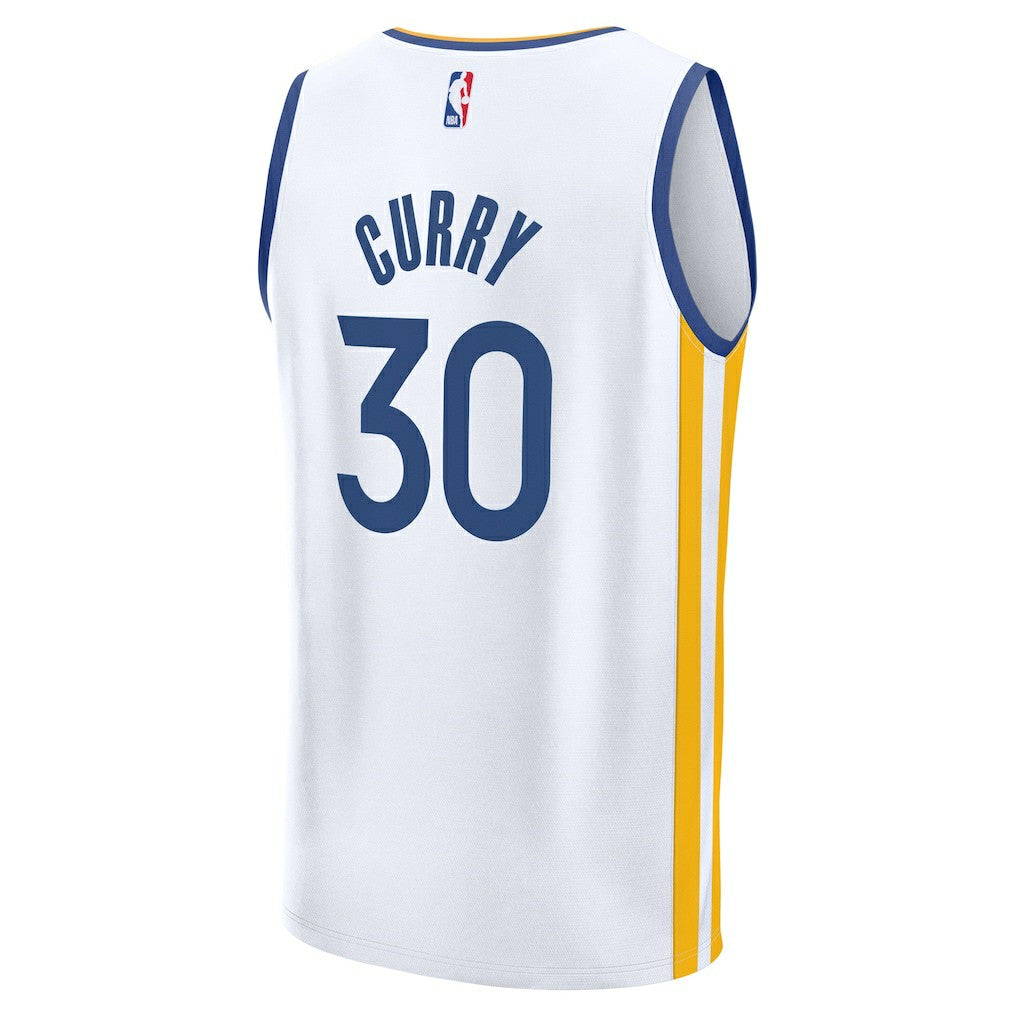 Stephen Curry Golden State Warriors Youth Fast Break Replica Jersey sale - Association Editi- White | NBA Jerseys