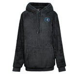 NBA - Minnesota Timberwolves The Best Hoodie in the World By Jill Martin Unisex Oversized Lounge Pullover Hoodie - Black