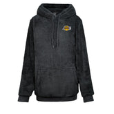 NBA - Los Angeles Lakers The Best Hoodie in the World By Jill Martin Unisex Oversized Lounge Pullover Hoodie - Black