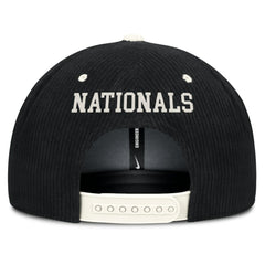 Washington Nationals Nike Pro Corduroy Structured Snapback Hat Online