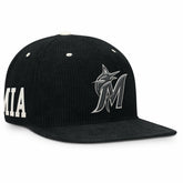 Miami Marlins Nike Pro Corduroy Structured Snapback Hat Lifestyle