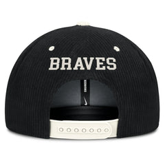 Atlanta Braves Nike Pro Corduroy Structured Snapback Hat for sale