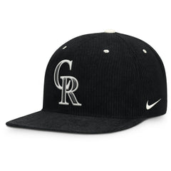 Colorado Rockies Nike Pro Corduroy Structured Snapback Hat Sale