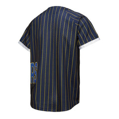 Mitchell & Ness - Golden State Warriors x DANNIJO Women's Fashion Baseball Jersey - Blue