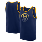 Milwaukee Brewers Logo Athletic Unmatched Success Tank Top for sale