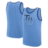 Tampa Bay Rays Logo Athletic Unmatched Success Tank Top discount