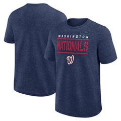 Washington Nationals Logo Athletic Top Notch T-Shirt On Sale