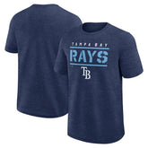 Tampa Bay Rays Logo Athletic Top Notch T-Shirt Lifestyle