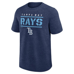 Tampa Bay Rays Logo Athletic Top Notch T-Shirt Lifestyle