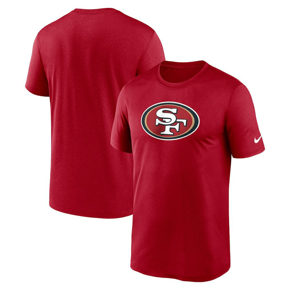 San Francisco 49ers Primetime Legend Logo Performance T-Shirt Scarlet - Nike