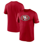 San Francisco 49ers Primetime Legend Logo Performance T-Shirt Scarlet - Nike