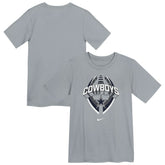 Dallas Cowboys Preschool Icon Legend Dri-FIT T-Shirt Gray - Nike