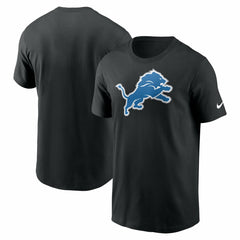 Detroit Lions Primetime Logo Essential T-Shirt Black - Nike