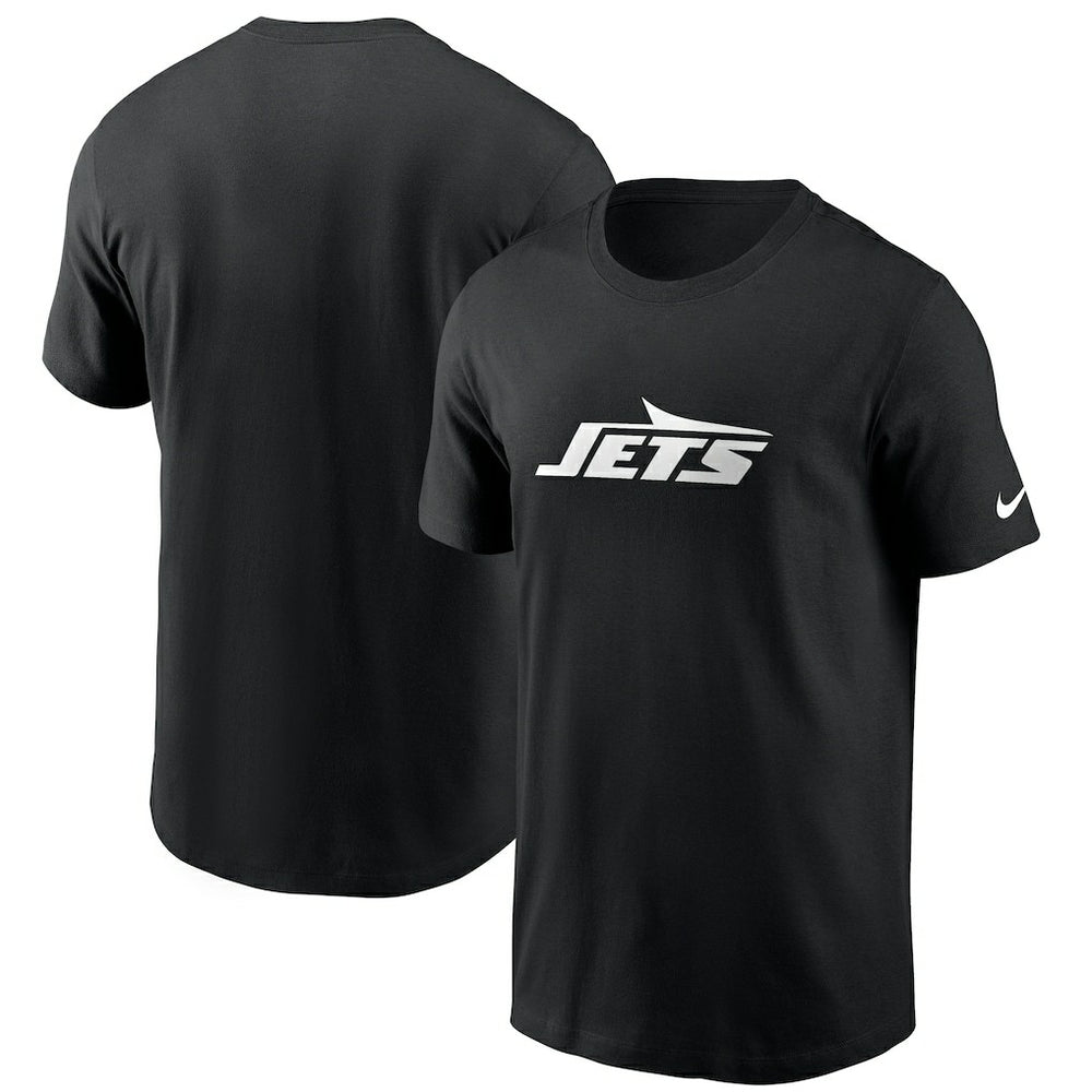 New York Jets Primetime Logo Essential T-Shirt Black - Nike