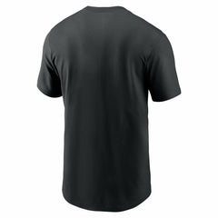 Detroit Lions Primetime Wordmark Essential T-Shirt Black - Nike