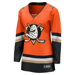 Anaheim Ducks - Fanatics Women's Home Breakaway Jersey Orange