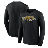 Jacksonville Jaguars Classic Logo Long Sleeve T-Shirt Black - NFL